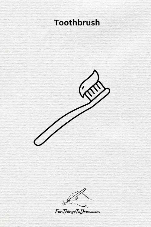 Draw this Toothbrush when bored