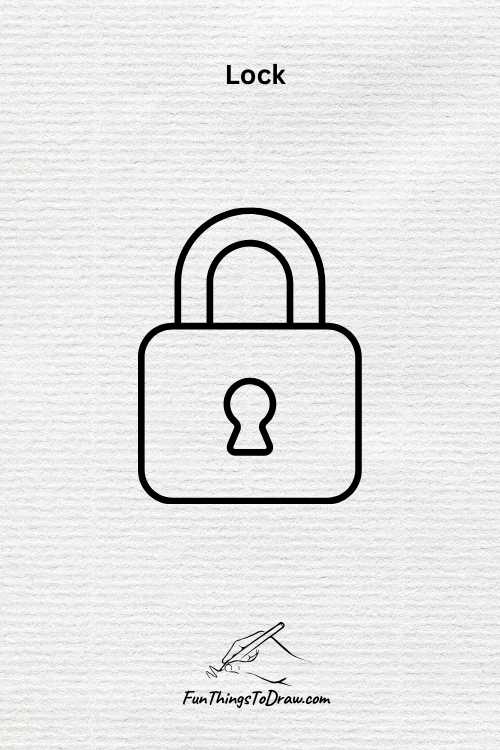 Lock drawing