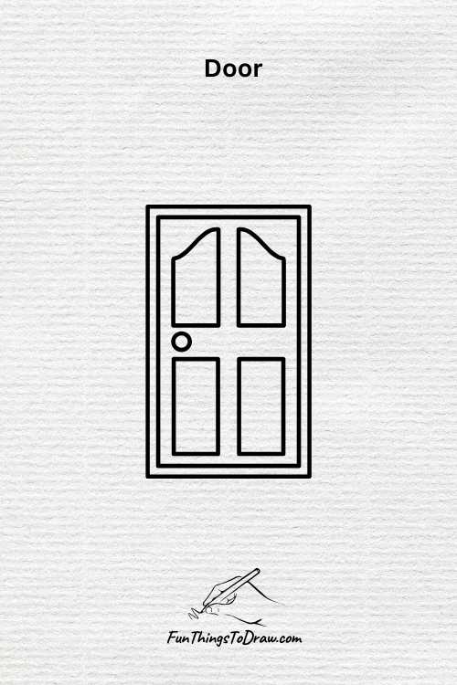 Door drawing when bored