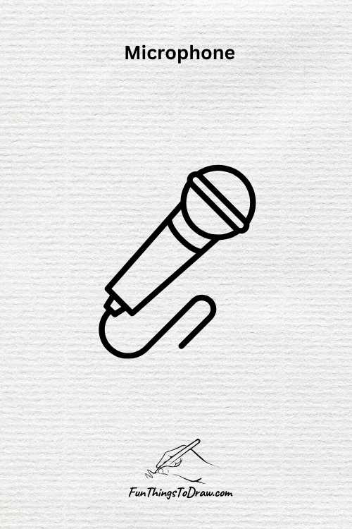 Microphone drawing