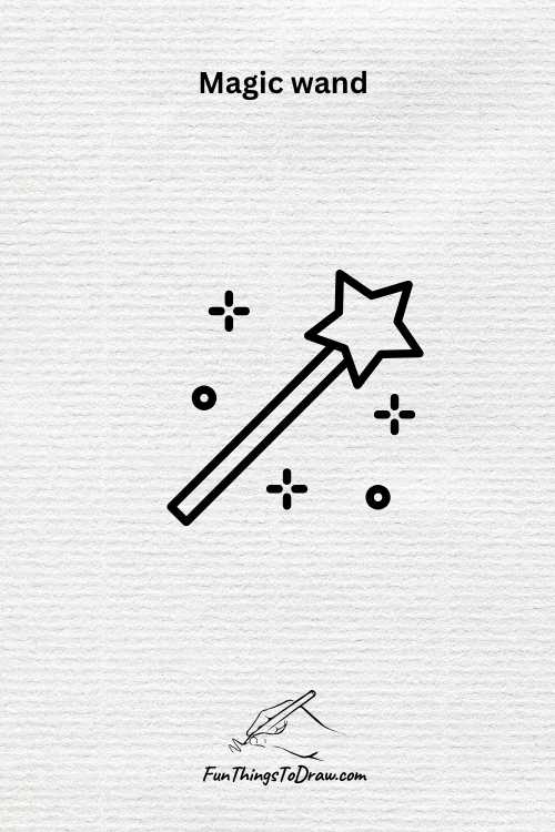 Magic wand drawing
