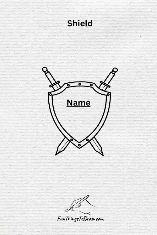 Shield drawing