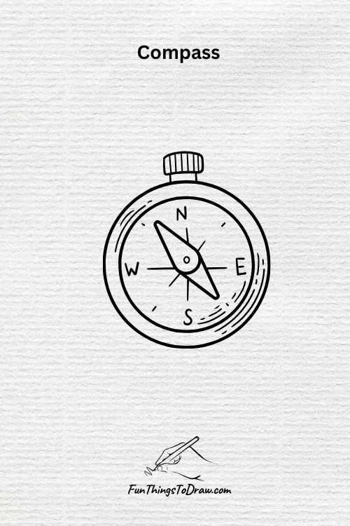 Compass drawing