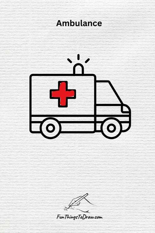 Ambulance drawing