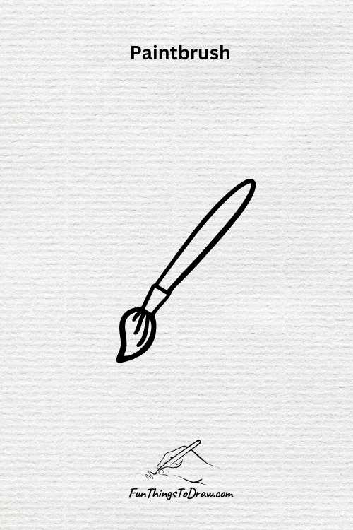 Paintbrush drawing