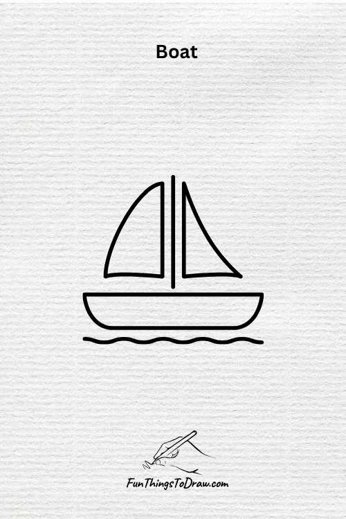 boat drawing
