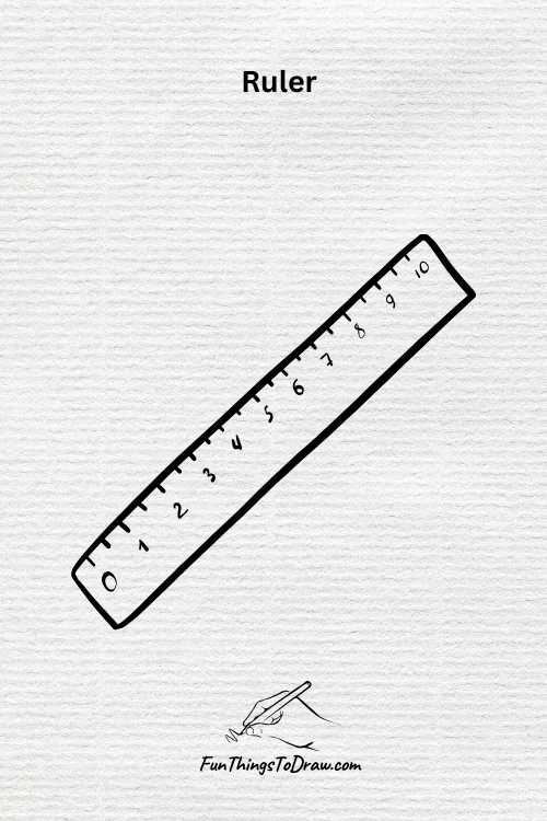 Ruler drawing