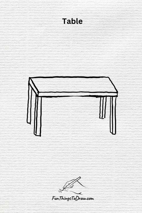 Table drawing