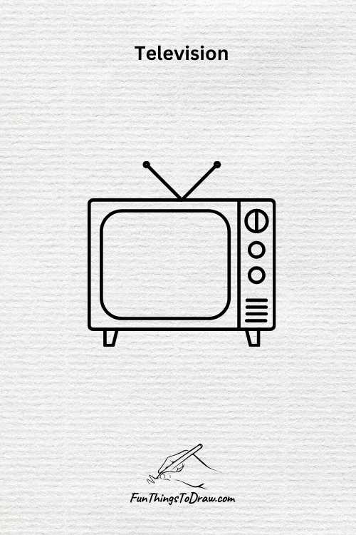 Television drawing