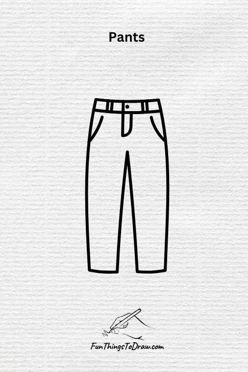 Pants Drawing