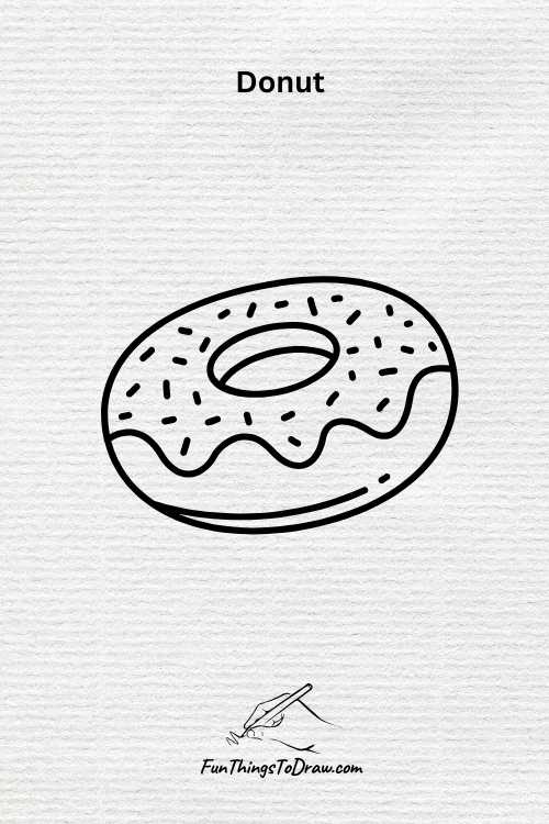 Donut drawing