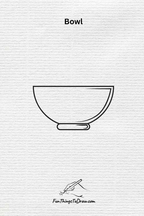 Bowl drawing