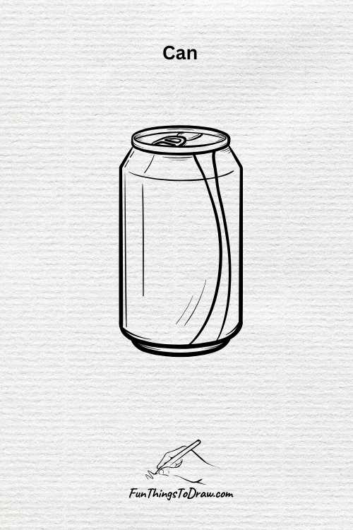 can drawing