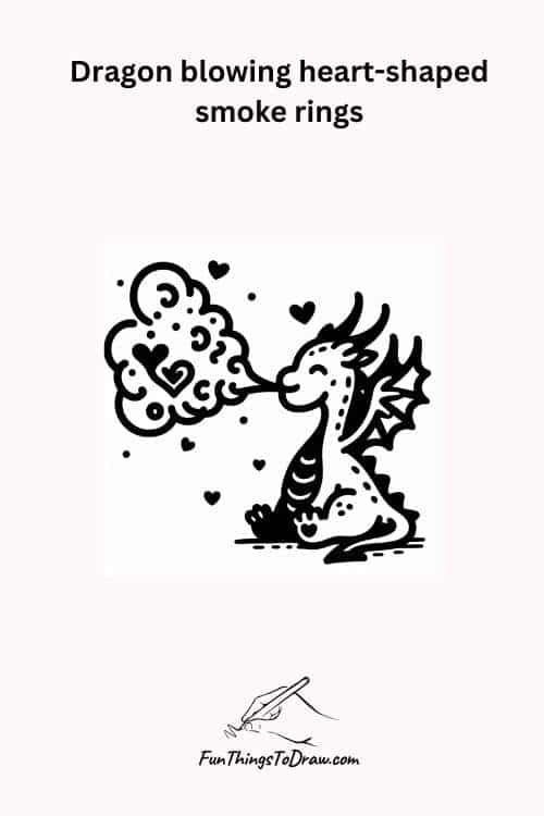 Easy Dragon drawing