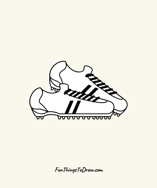 Corner flag soccer drawing - soccer drawing ideas