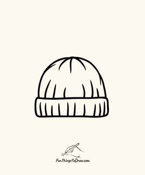A beanie hat