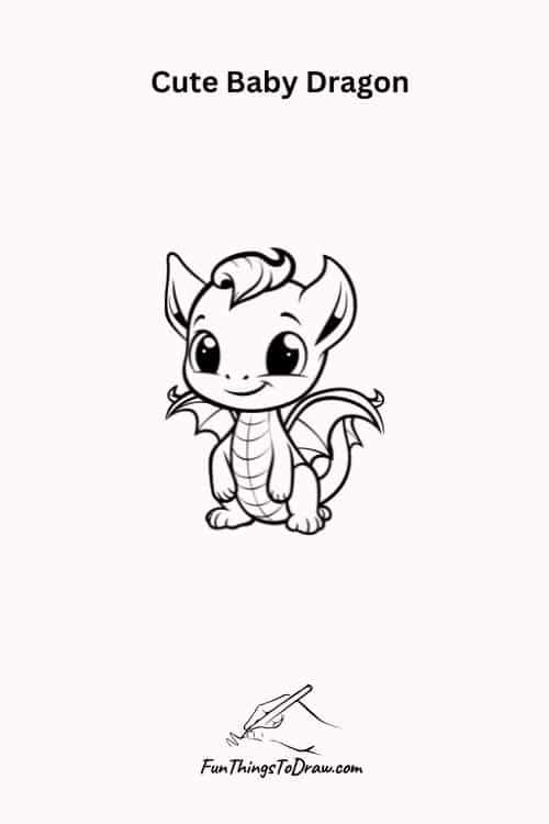 Cute Baby Dragon