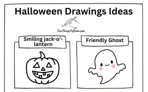 Easy Cute Halloween Drawings Ideas