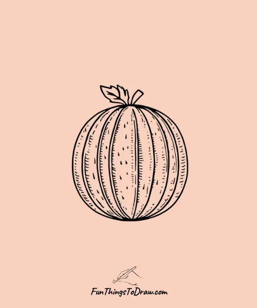 A simple Watermelon drawing