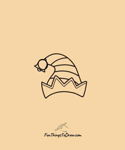 Elf hat with a bell
