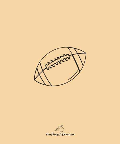 Football drawing