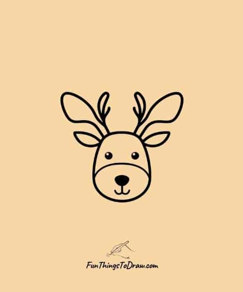 Little reindeer face