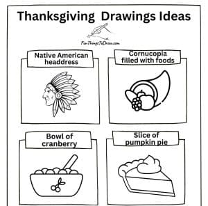 Thanksgiving Drawing Ideas