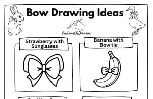 Bow Drawing Ideas