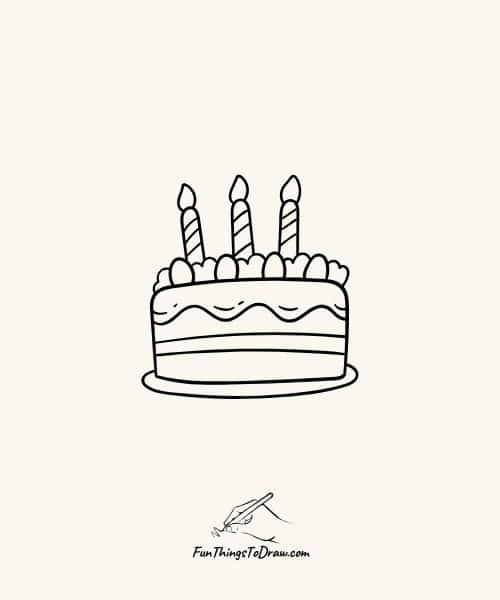 March Birthday Cake