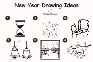 New Year Drawing Ideas Easy