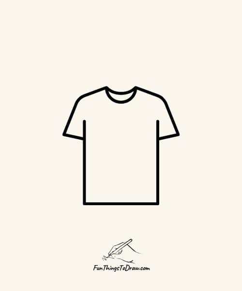 T shirt drawing