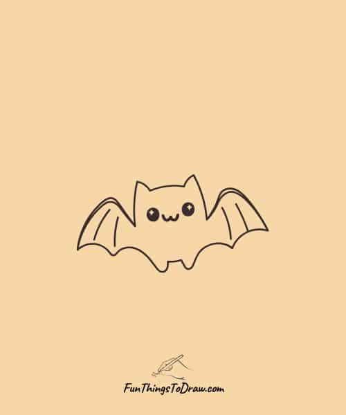 Bat drawing