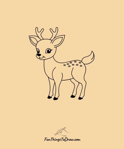 Deer drawing