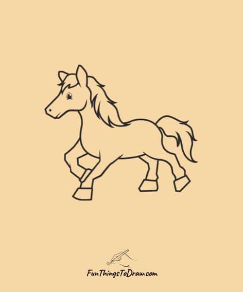 Horse Drawing