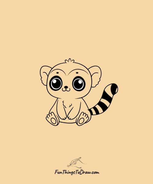 Lemur Drawing