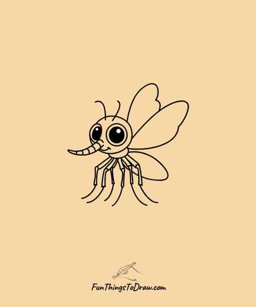 Mosquito drawing