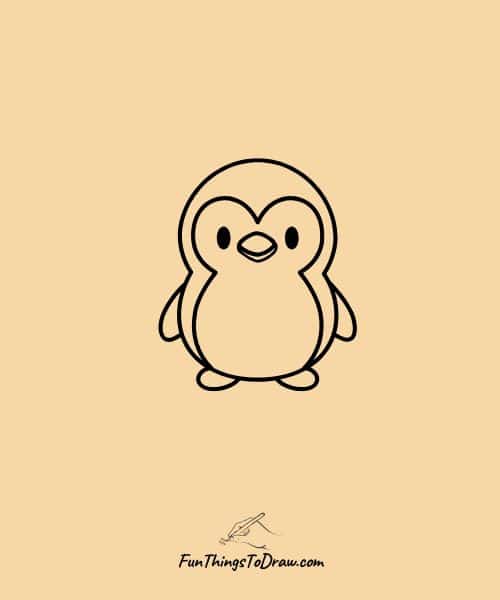 Standing penguin