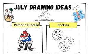 75 July Drawing Ideas