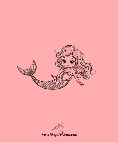 Mermaid Drawing