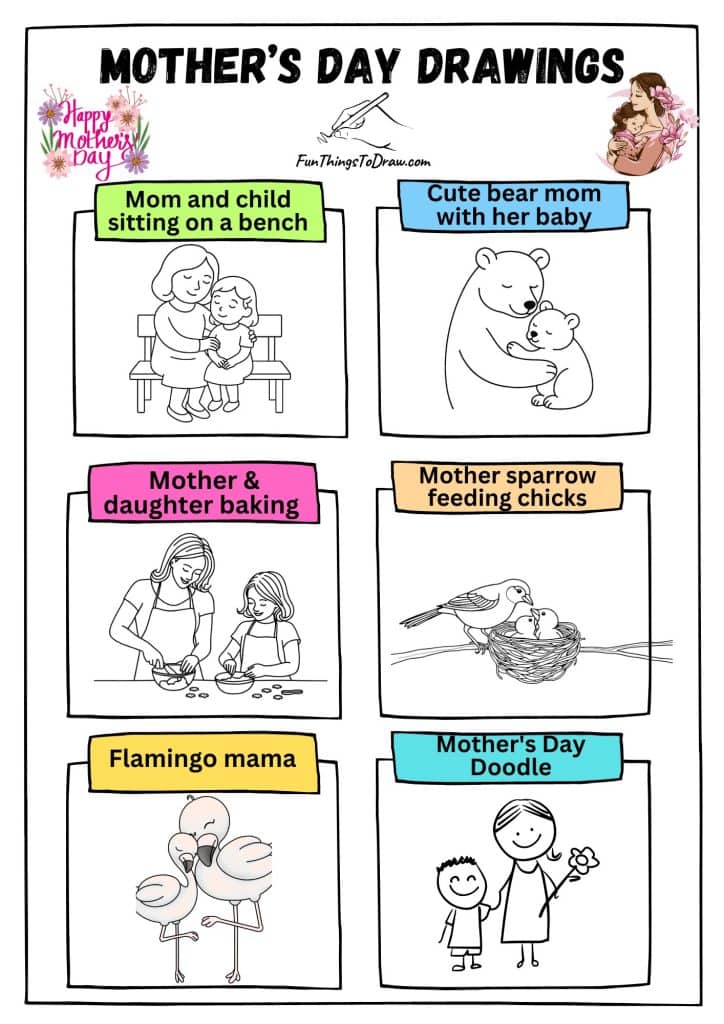 Mother's Day Drawings