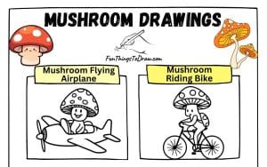 Cool Mushroom Drawing Ideas