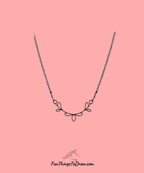 Necklace Drawing