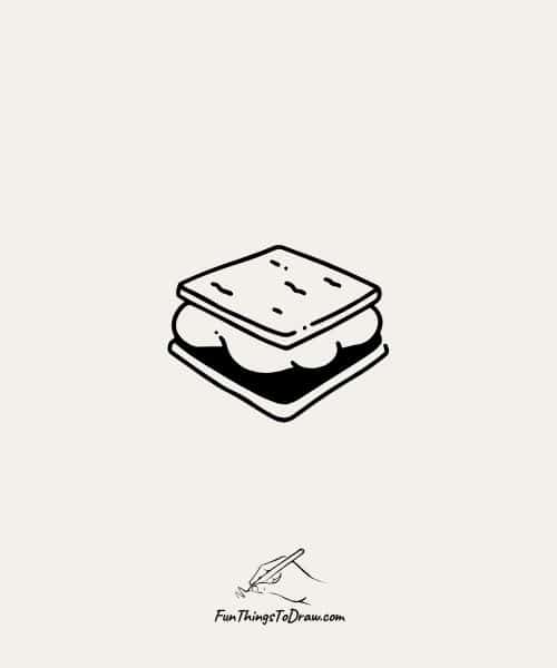 S'mores Drawing