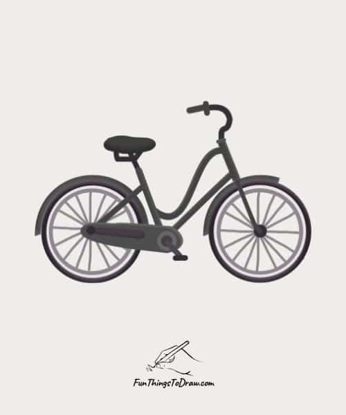 Father's Day Drawing Ideas - Bicycle for Weekend Rides