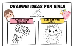 Easy and Cute Drawing Ideas for Girls