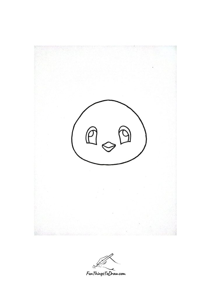 Step 2_ How to draw a penguin