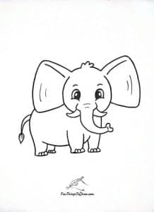 Step 7_ How to draw an elephant