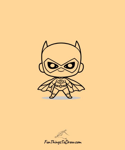 Drawing of Superhero character (Drawing Ideas for Boys)