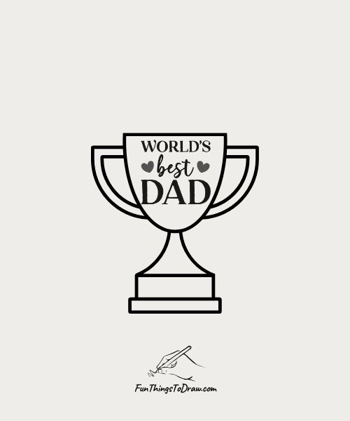 World's Best Dad Trophy