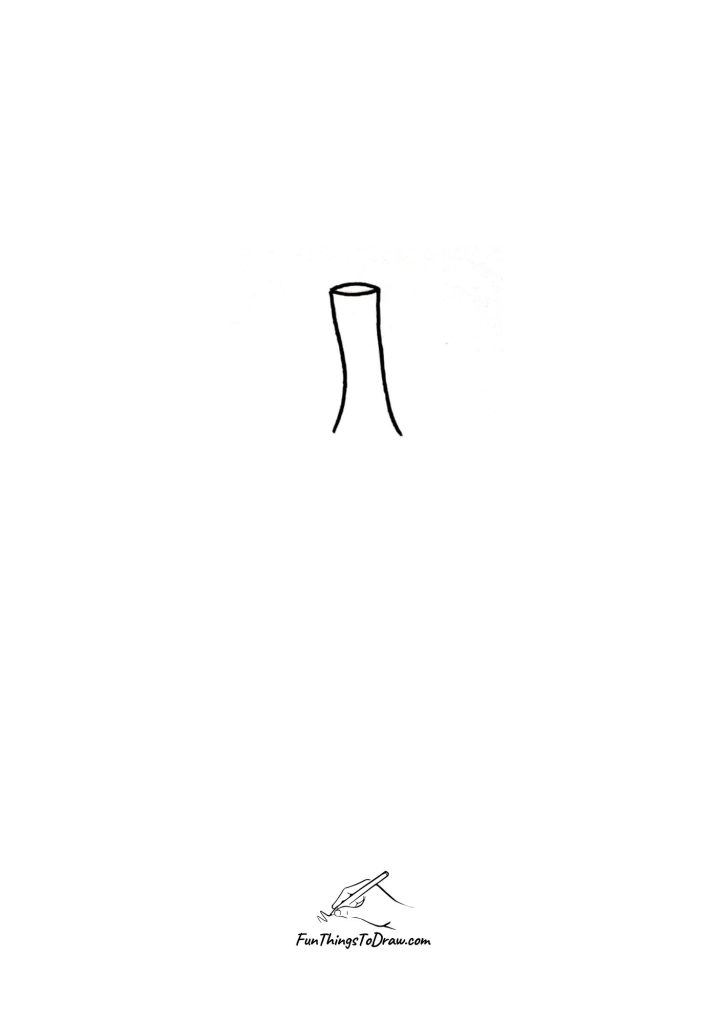 how to draw lungs step 1